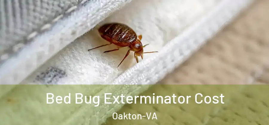 Bed Bug Exterminator Cost Oakton-VA