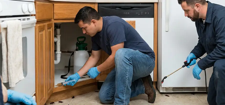 German Cockroach Poison Program in Oakton