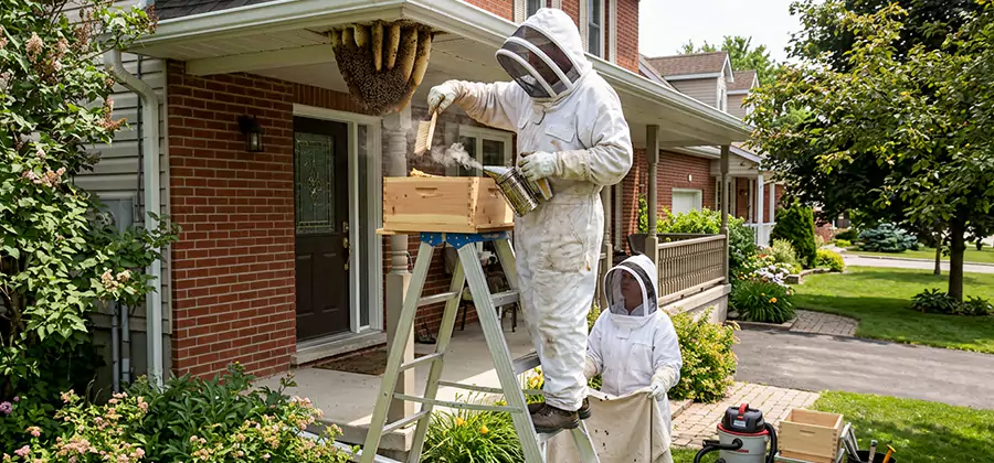 Wasp Nest in Wall Removal in Oakton